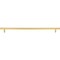 Jeffrey Alexander 305 mm Center-to-Center Brushed Gold Square Dominique Cabinet Bar Pull 845-305BG - alternate 2
